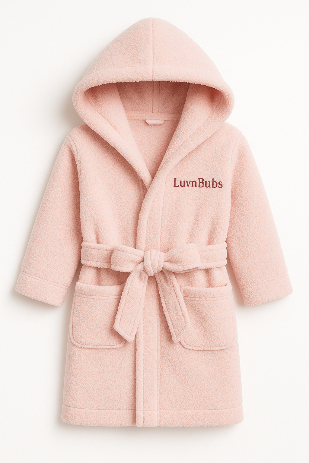LuvnBubs Plush Hooded Bath Robes