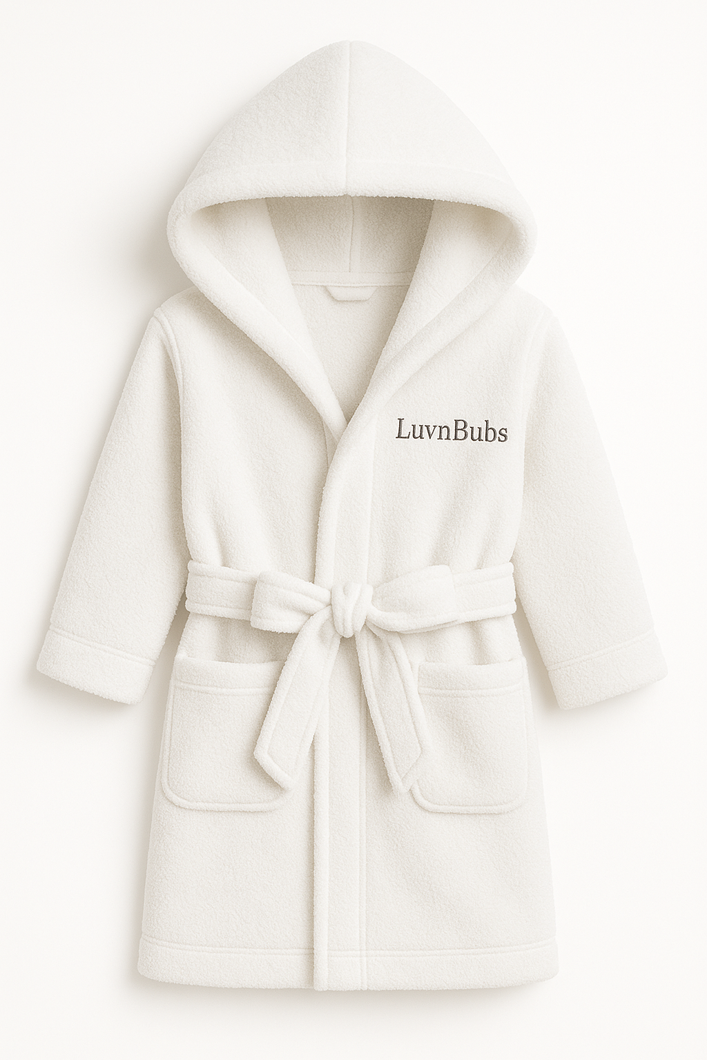 LuvnBubs Plush Hooded Bath Robes