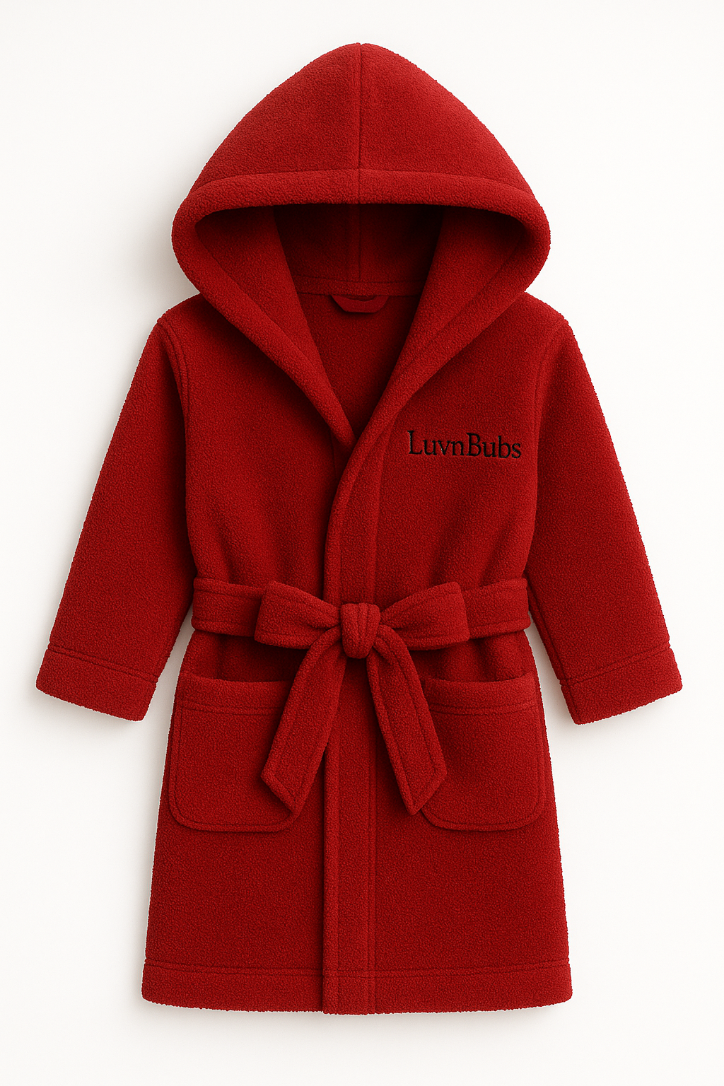 LuvnBubs Plush Hooded Bath Robes
