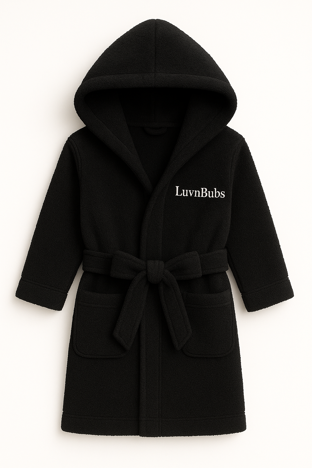 LuvnBubs Plush Hooded Bath Robes