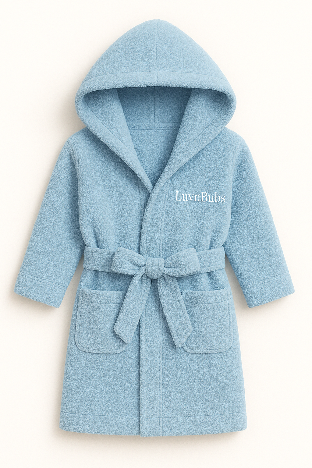 LuvnBubs Plush Hooded Bath Robes